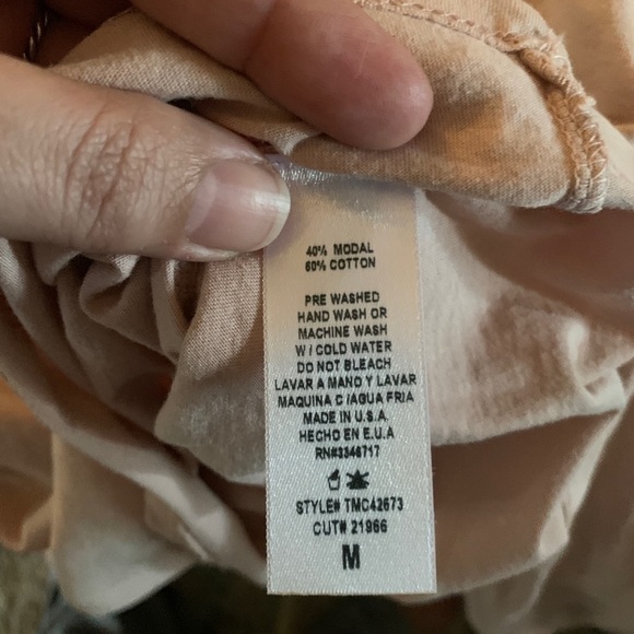 “hey Good Lookin” Tie Front Tee - Picture 5 of 6